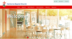 Desktop Screenshot of harbornebaptistchurch.org